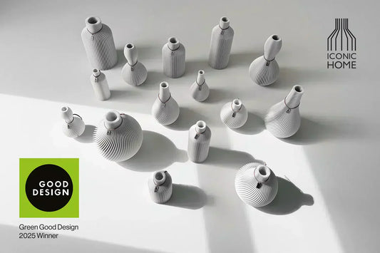 ICONIC HOME Vasen mit dem GREEN GOOD DESIGN AWARD 2025 ausgezeichnet