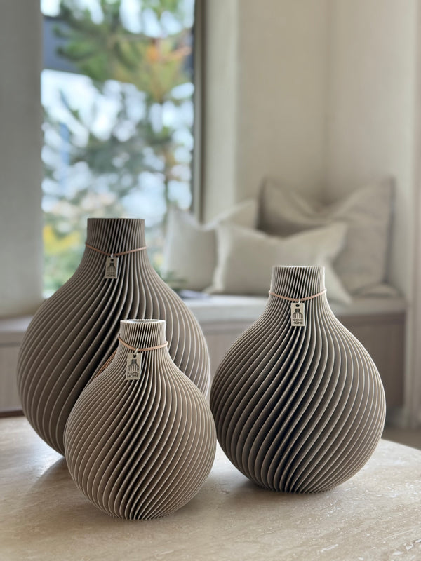ICONIC HOME Vasen 3er Set Sphere