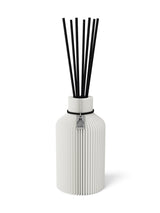 Duftvase Pure Pure White 15 cm ICONIC HOME Schwarzes Band