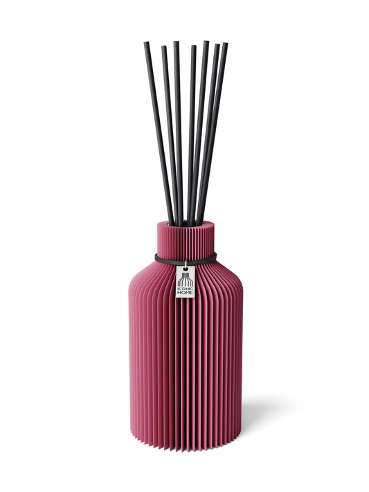Duftvase Pure Soft Berry schwarzes Band 15 cm ICONIC HOME