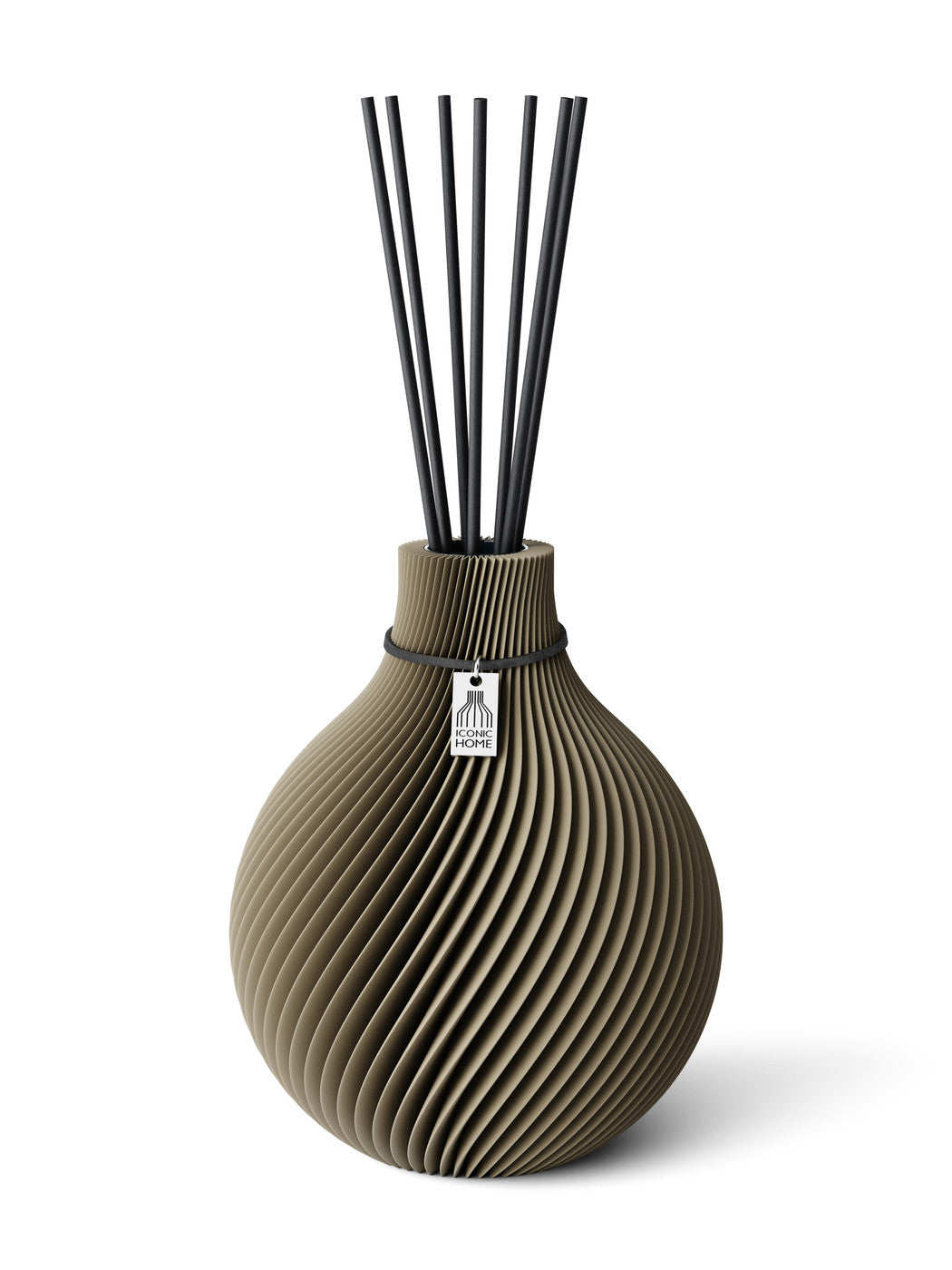 Duftvase Sphere: Raumduft Diffuser Set mit Duftstäbchen von ICONIC HOME