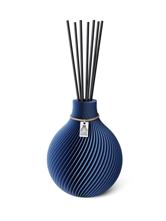 Duftvase Sphere - Raumduft Diffuser Set mit Duftöl und Duftstäbchen | sea blue