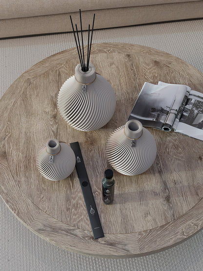 Duftvase Sphere Set cozy greige ICONIC HOME mit Raumduft #mood