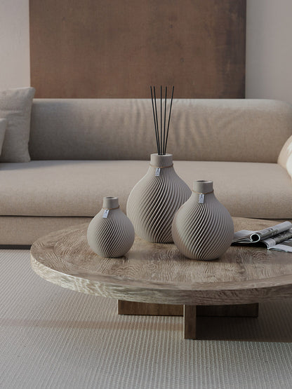 Duftvase Sphere Set cozy greige ICONIC HOME #mood