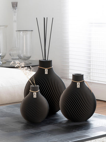 ICONIC HOME Set Sphere mit Duftvase Stormy Gray #mood