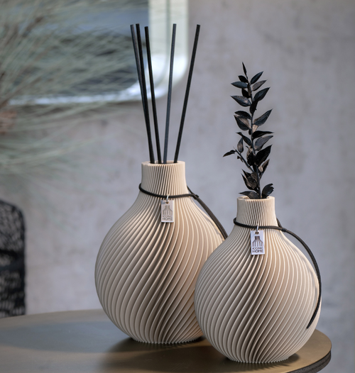ICONIC HOME Duftvasen Sphere Cozy Greige Deko