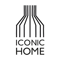 ICONIC HOME Logo, abgeleitet vom Modell Straight