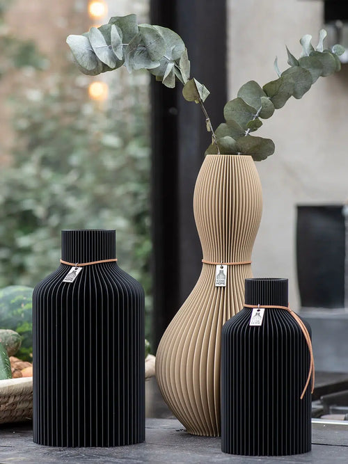 ICONIC HOME Vase Shape kombiniert mit Vase Pure 