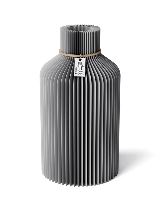 Vase Pure in dreamy gray