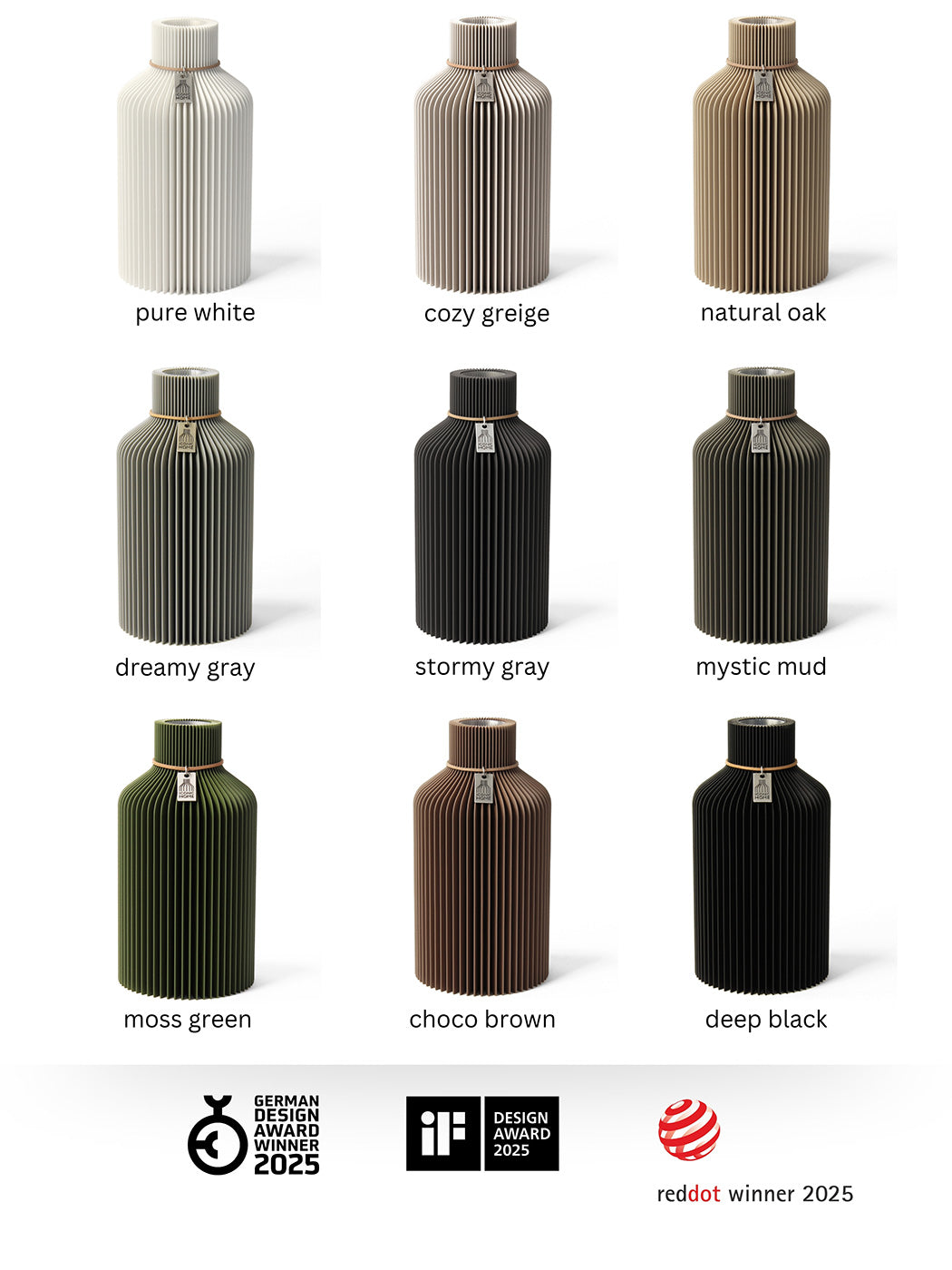 Vase Pure ICONIC HOME Colors #mood