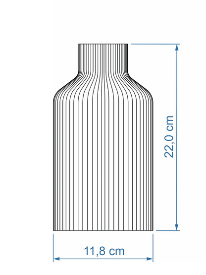 Vase Pure ICONIC HOME Size Small