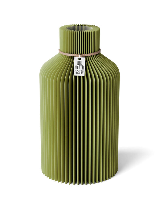 Vase Pure in matcha green