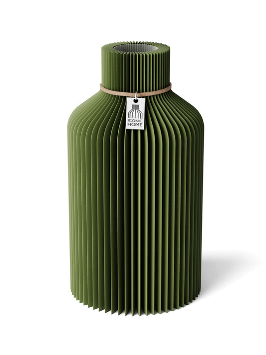 Vase Pure in moss green