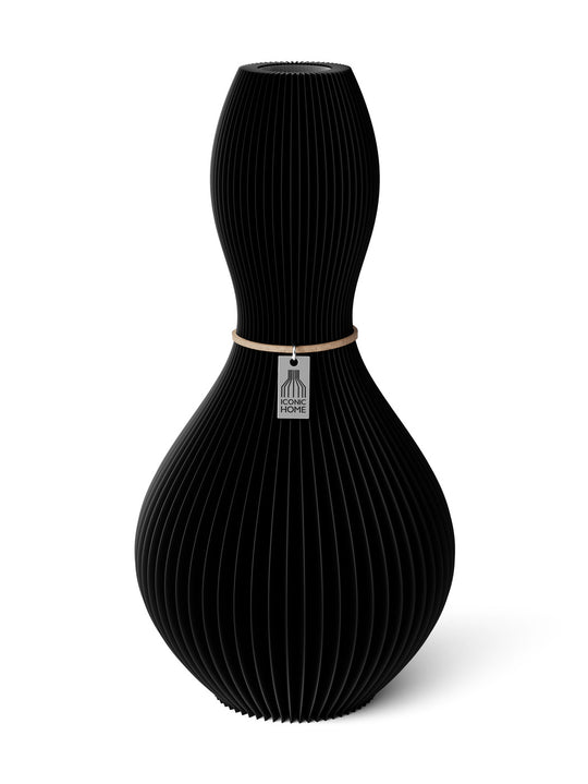 Vase Shape in deep black