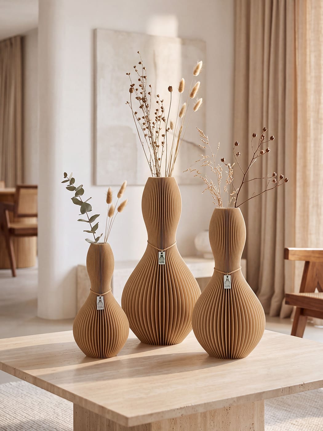 Vase Shape ICONIC HOME Set 3 #mood