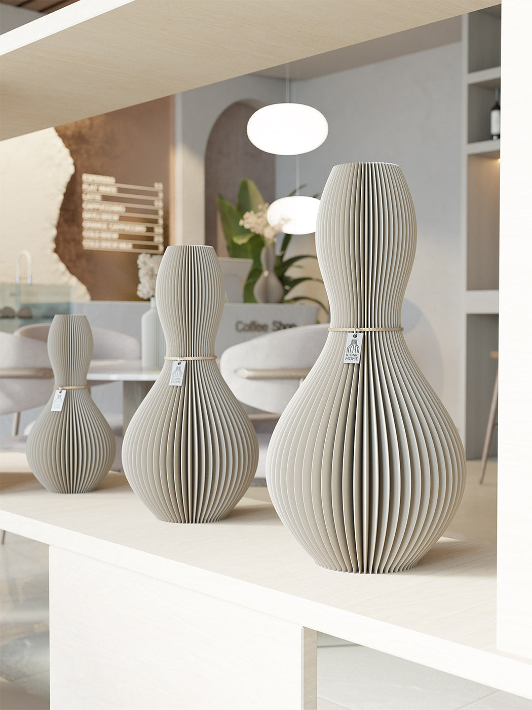 Vase Shape ICONIC HOME - Kaffeebar Dekoration #mood