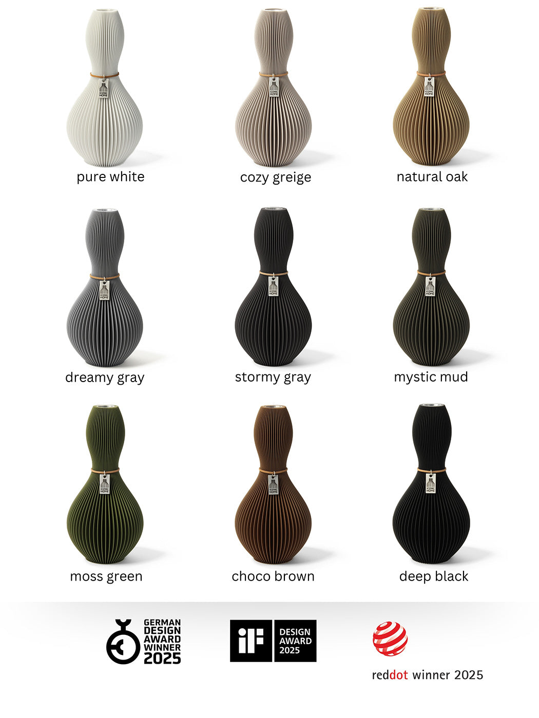 Vase Shape ICONIC HOME Colors #mood