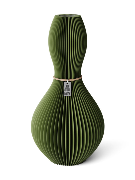 Vase Shape in moss green