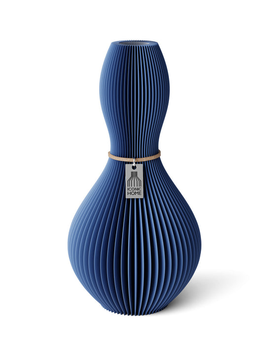 Vase Shape in sea blue