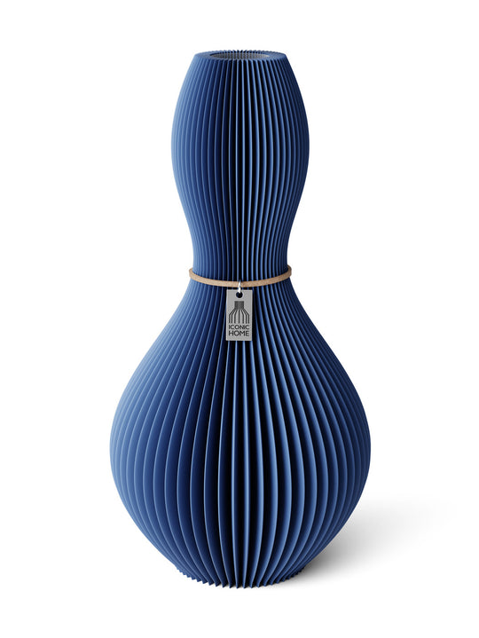Vase Shape in sea blue