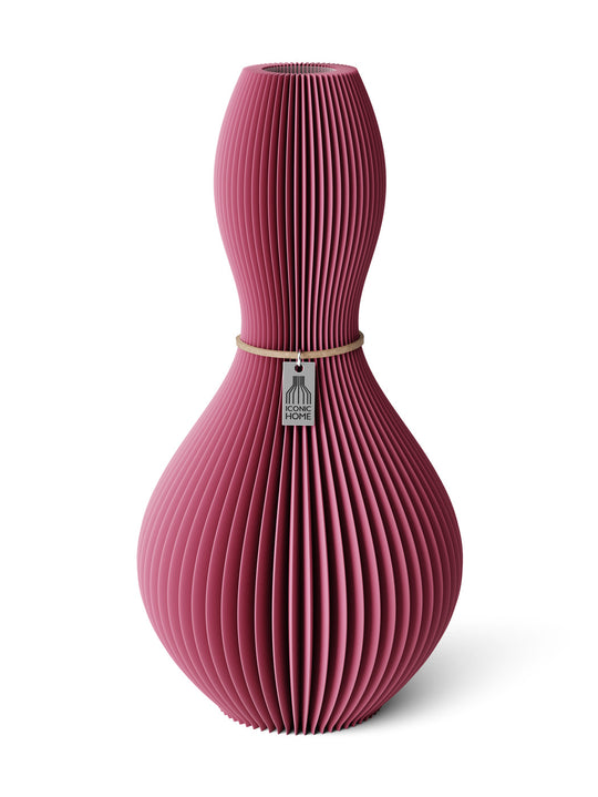 Vase Shape in soft berry