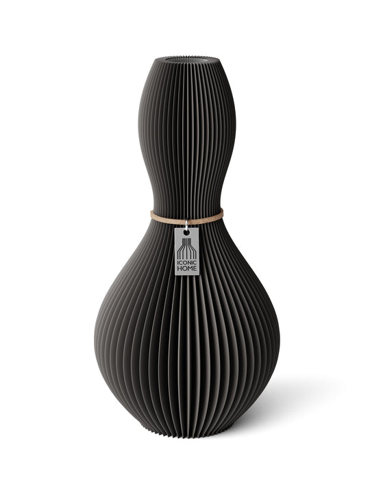 Vase Shape in stormy gray