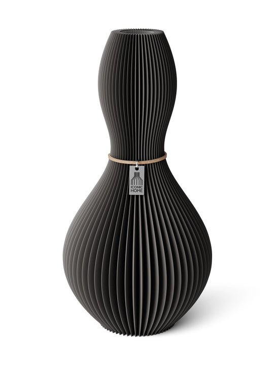 Vase Shape in stormy gray