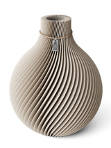 Vase Sphere Cozy Greige 32 cm ICONIC HOME