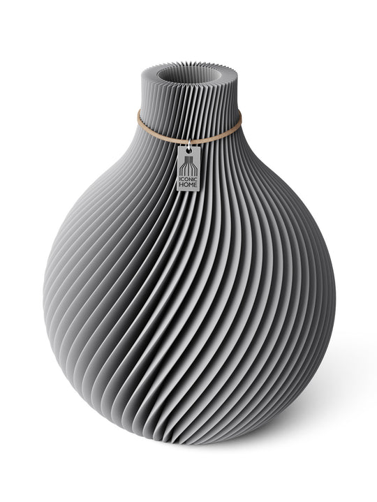 Vase Sphere in dreamy gray