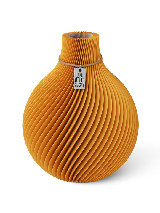 Vase Sphere in golden sunrise