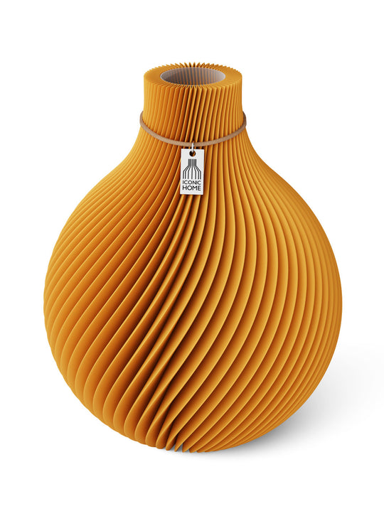 Vase Sphere in golden sunrise