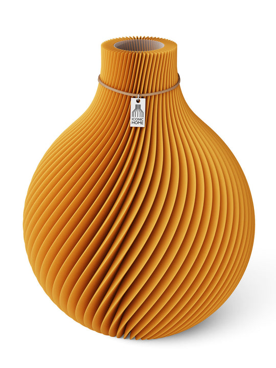 Vase Sphere in golden sunrise