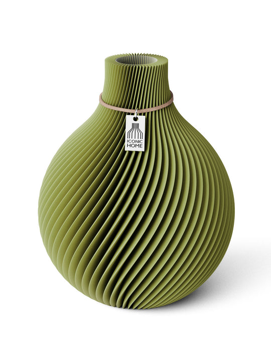 Vase Sphere in matcha green