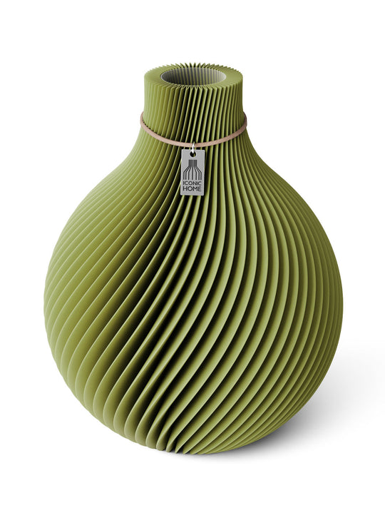 Vase Sphere in matcha green