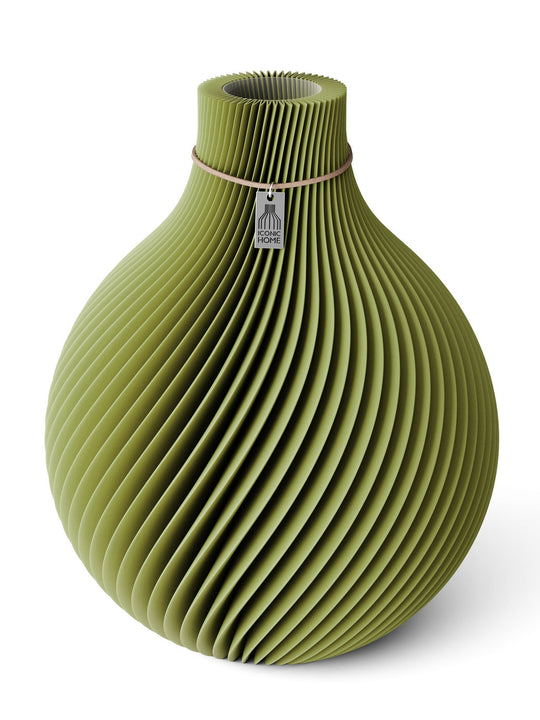 Vase Sphere in matcha green