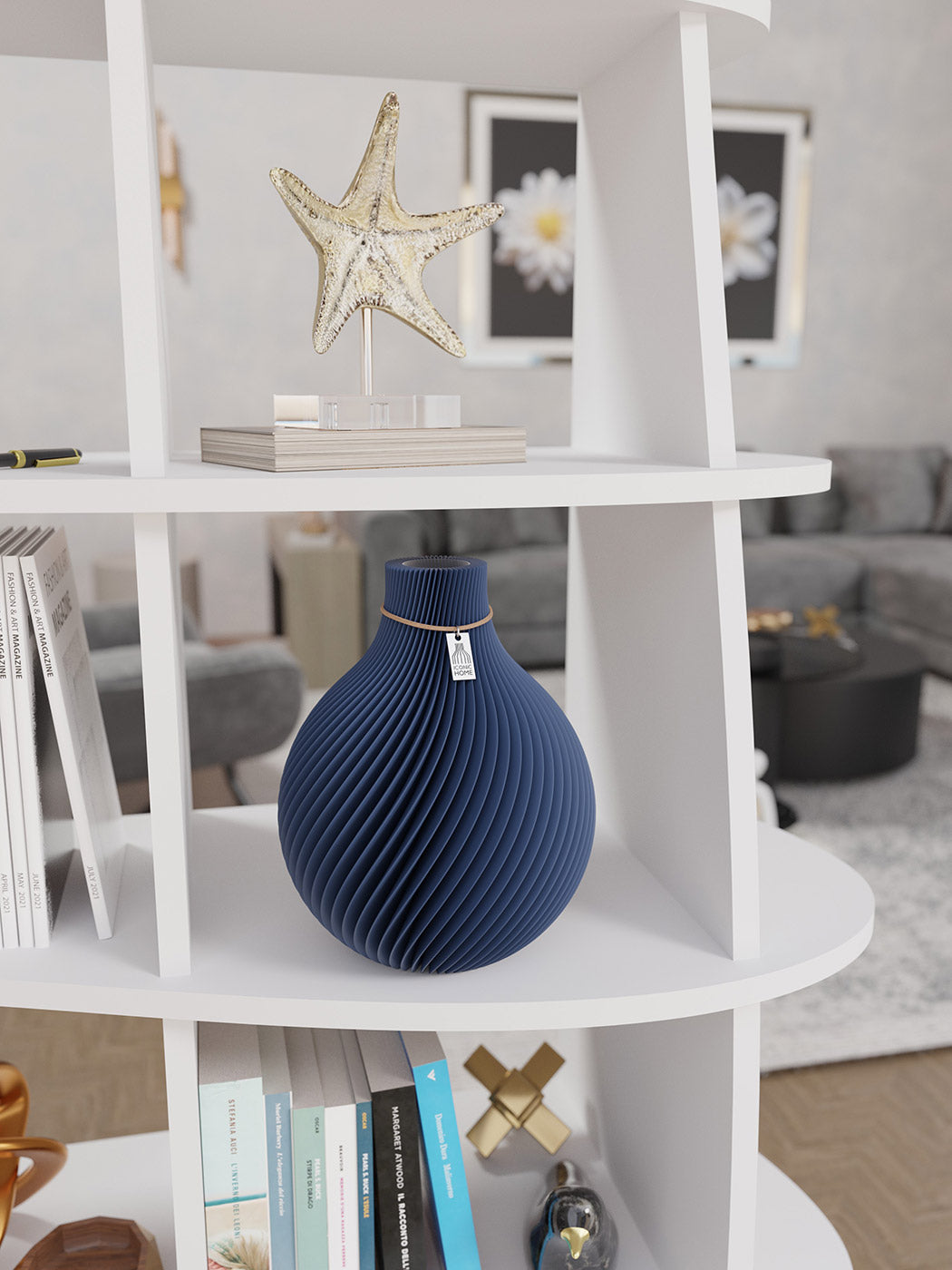Vase Sphere von ICONIC HOME als Regaldeko