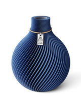 Vase Sphere Sea Blue 20 cm ICONIC HOME