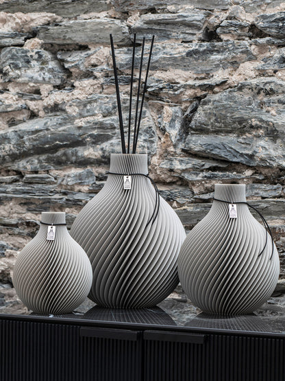 Vase Sphere Set mit Duftvase Groß ICONICH HOME #mood