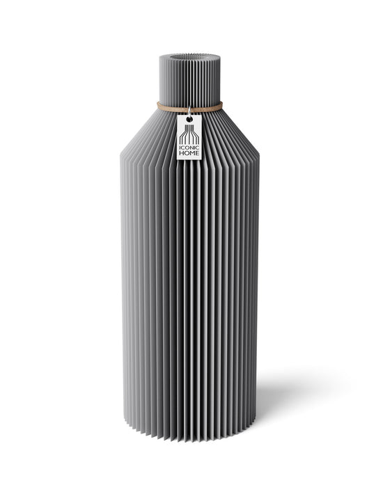 Vase Straight in dreamy gray
