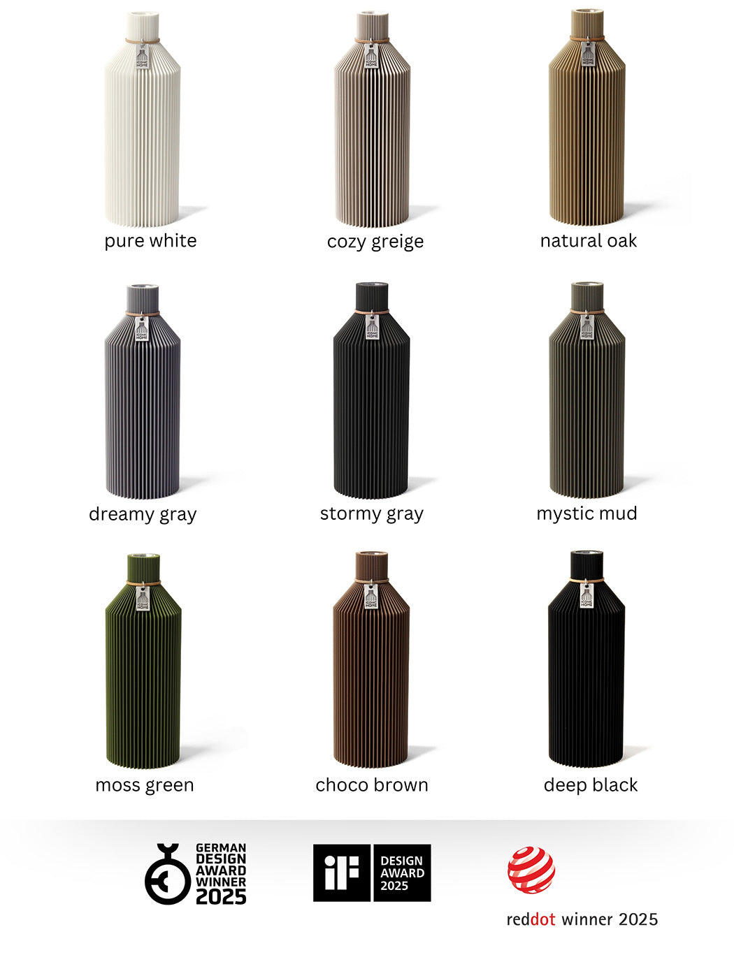 Vase Straight ICONIC HOME Colors #mood