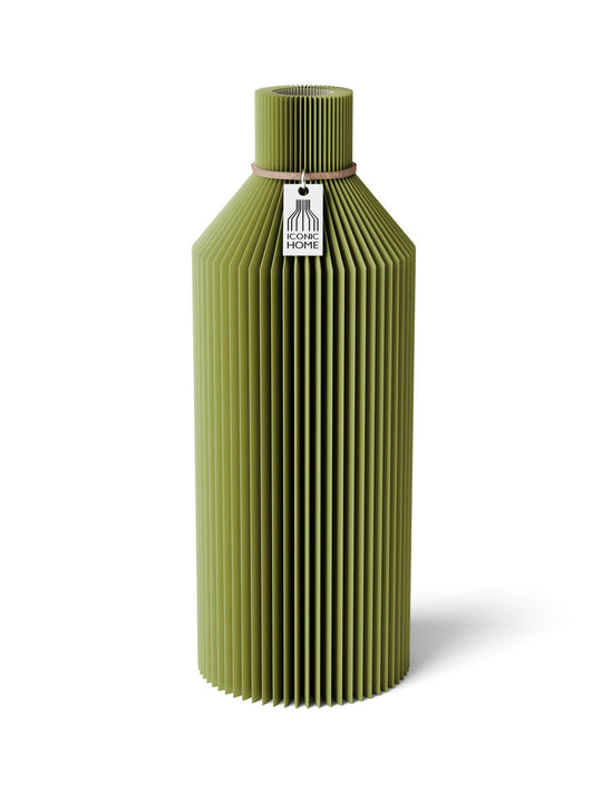Vase Straight in matcha green