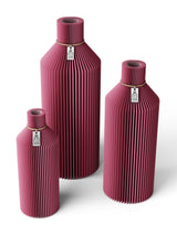Vase Straight Set 3 Vasen Soft Berry ICONIC HOME
