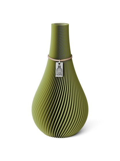 Vase Twist ICONIC HOME Size Small