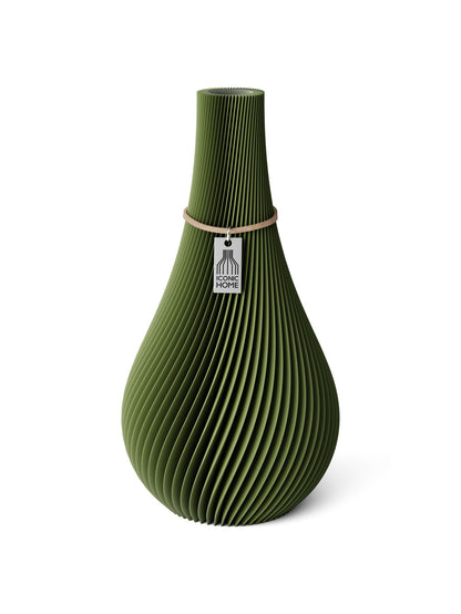 Vase Twist ICONIC HOME Size Small