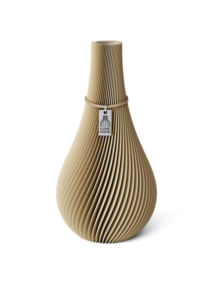 Vase Twist ICONIC HOME Size Small