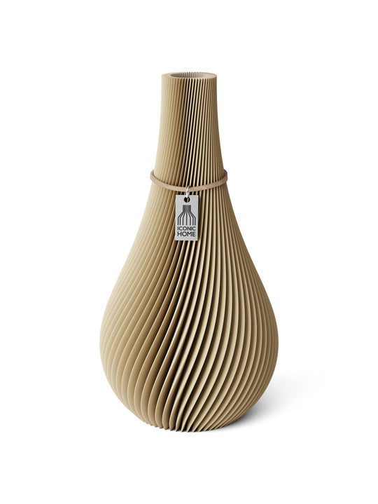 Vaso Twist in natural oak