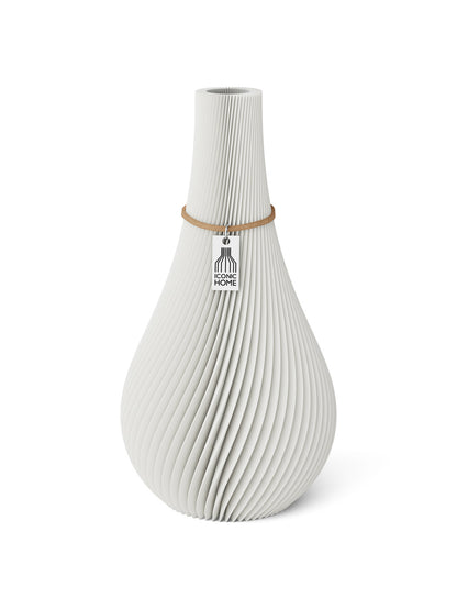 Vase Twist ICONIC HOME Size Small