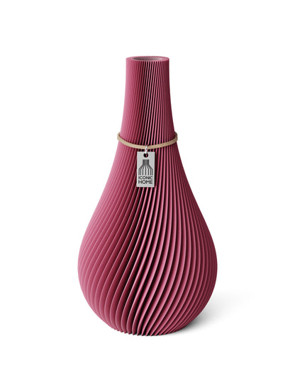 Vase Twist ICONIC HOME Size Small